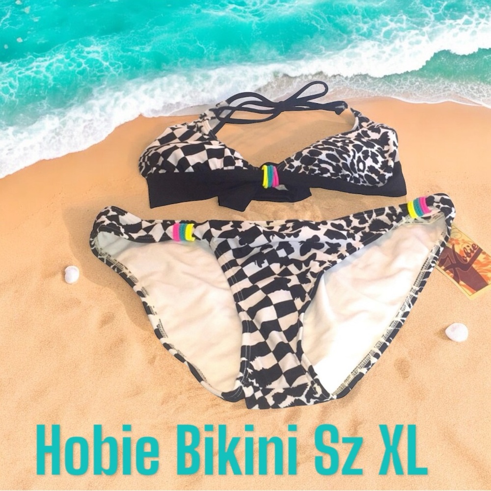Hobie Halter/Hipster Bikini 👙 Size XL NWT